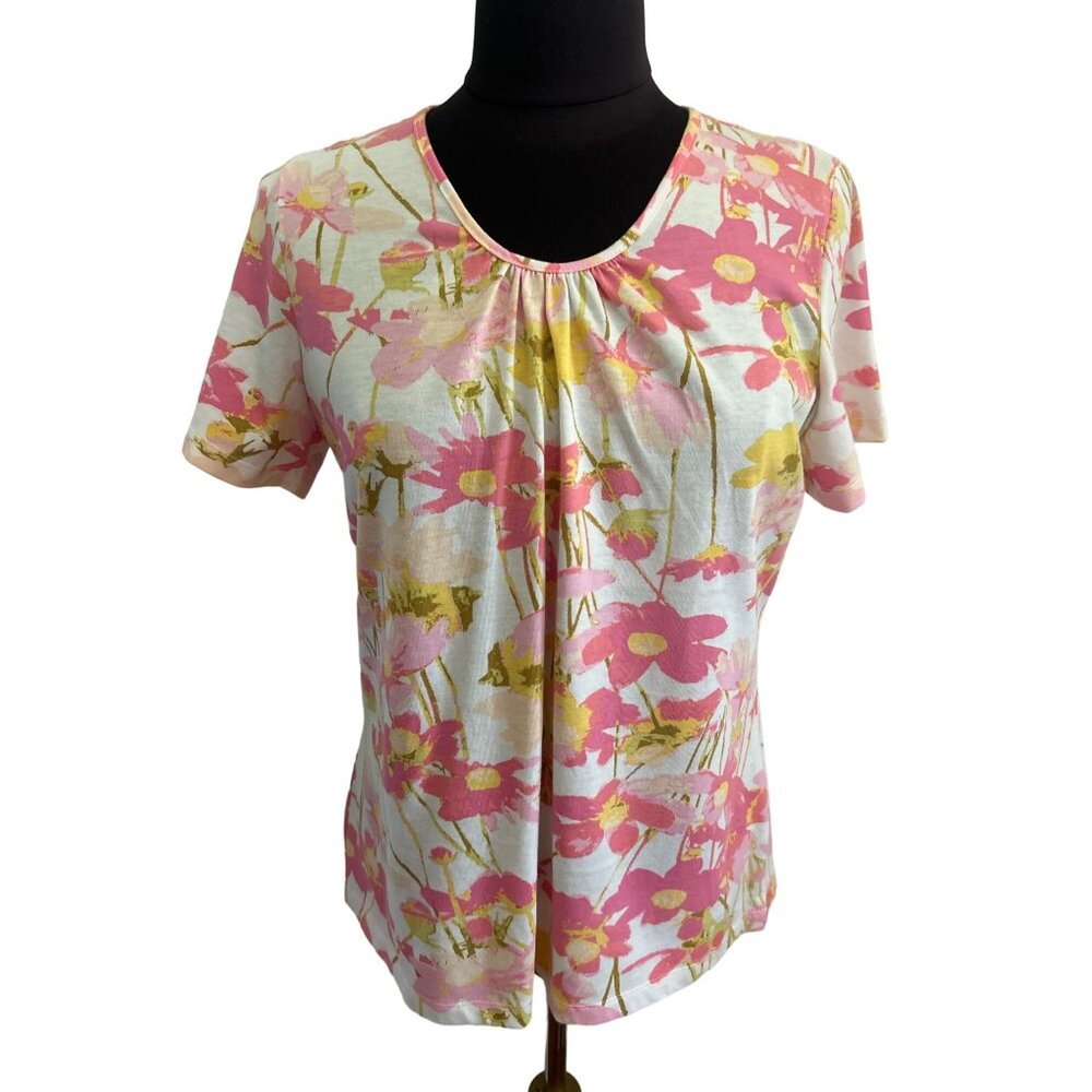 Coral Bay, Short Sleeve Summer Top, Bundle of 3, Size Medium